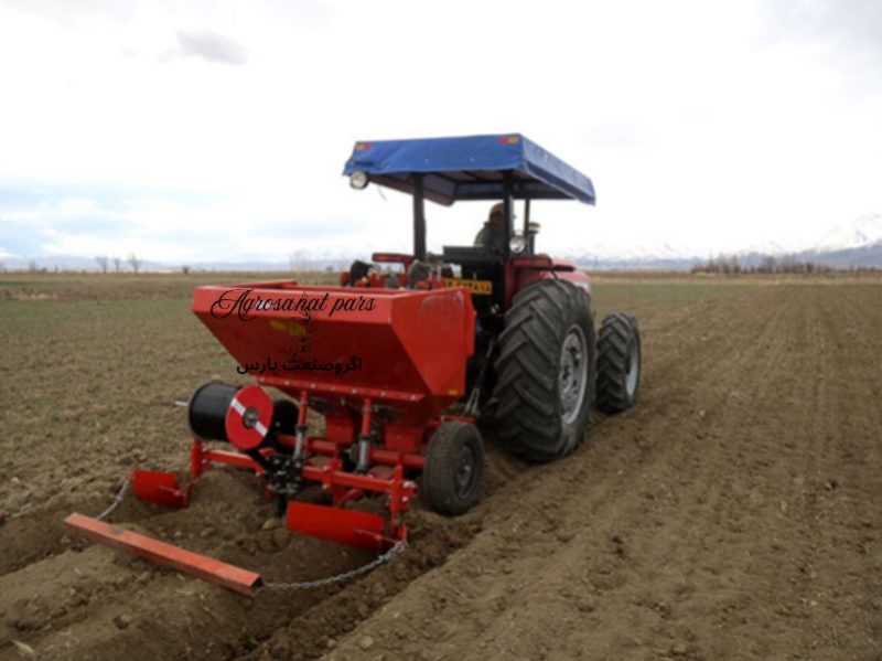 سیب زمینی کار دو ردیفه با کودکار مدل AB2-F-D50