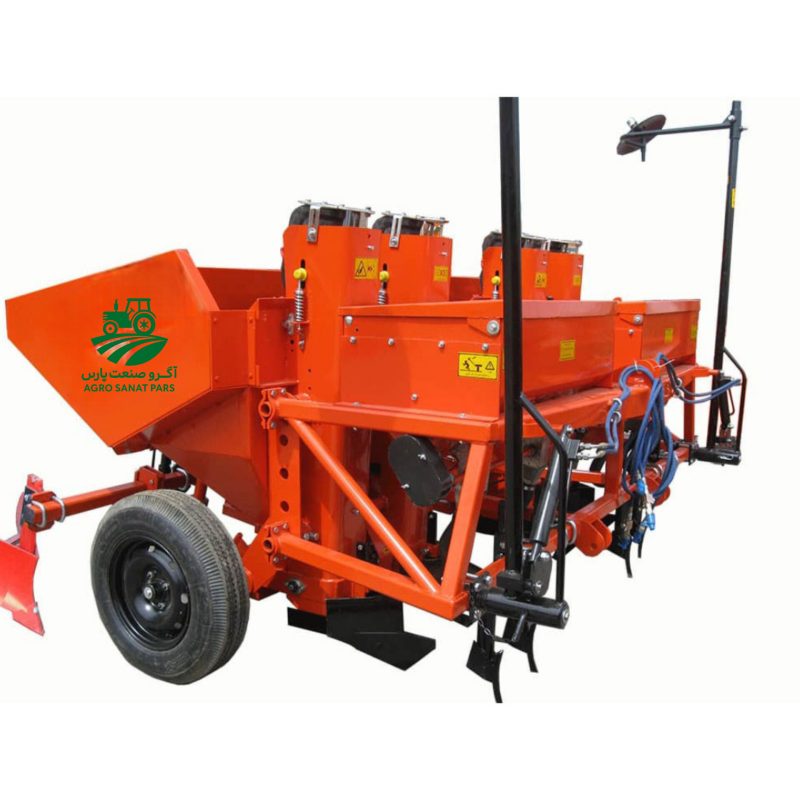 سیب زمینی کار چهار ردیفه با کودکار مدل AB4-F-D50