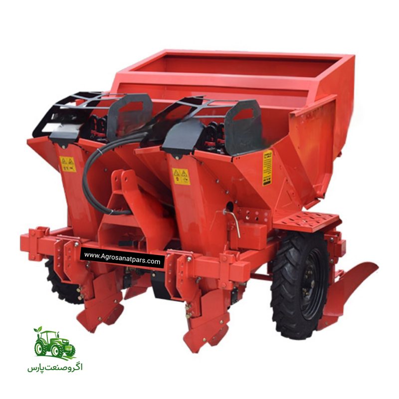 سیب زمینی کار دو ردیفه اتوماتیک مجهز به غلطک مدل PEGASUS G 2R